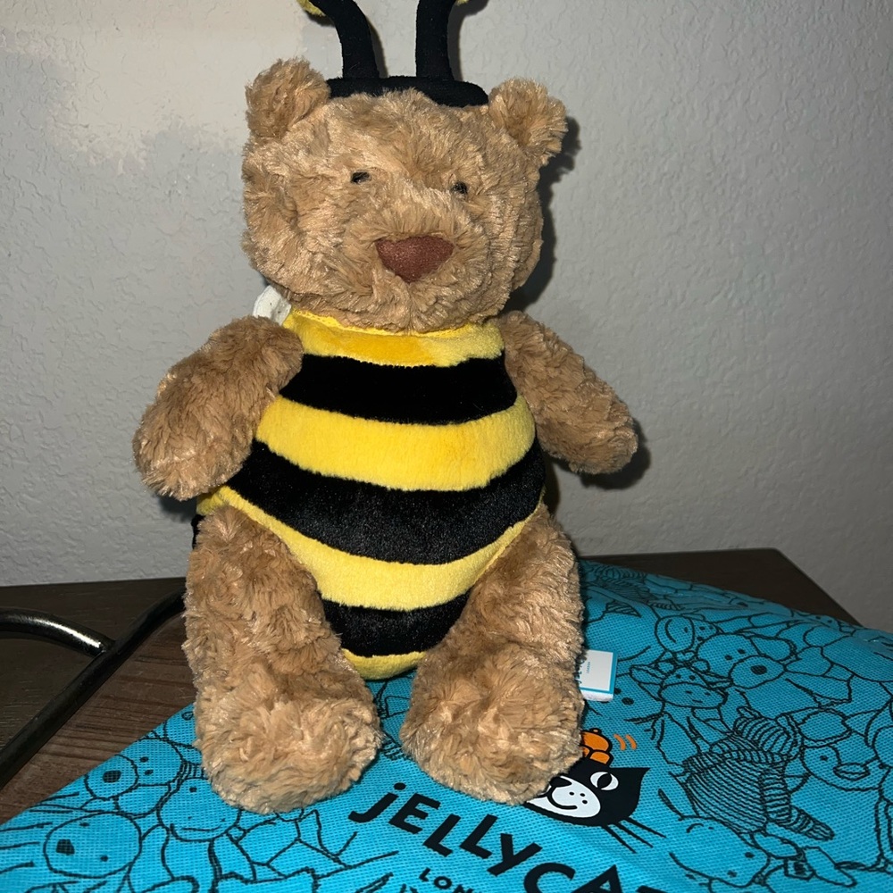 RETIRED Jellycat Bartholomew Bear Bumblebee